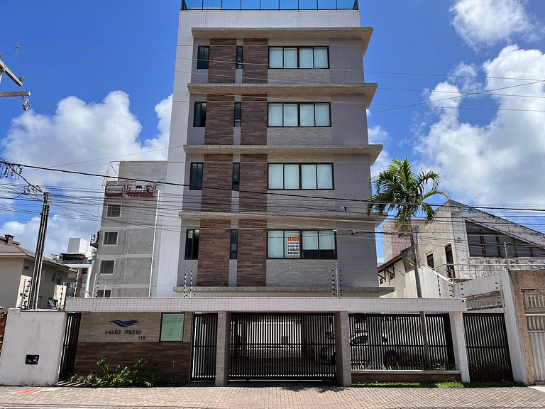 Flat Moderno e Funcional a 350m do Mar