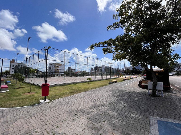 Flat Moderno e Funcional a 350m do Mar