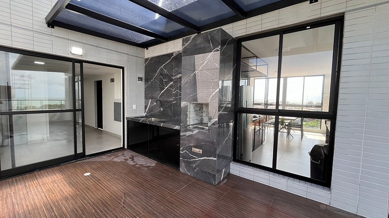 Flat Moderno y Equipado a 350m del Mar