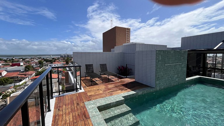 Flat Moderno y Equipado a 350m del Mar