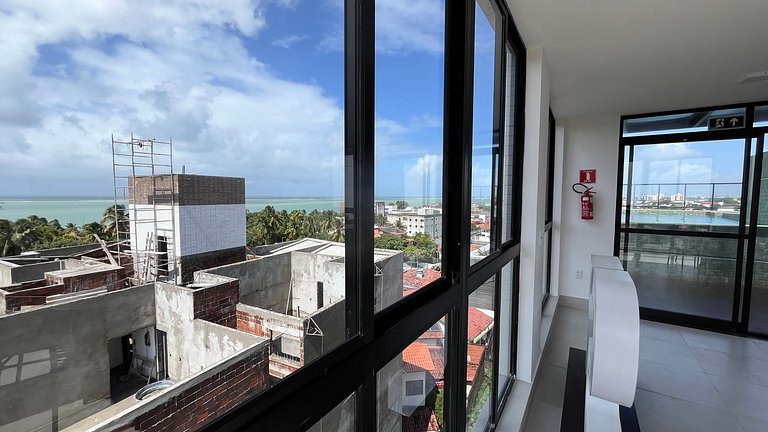 Flat Moderno e Completo a 350m do Mar