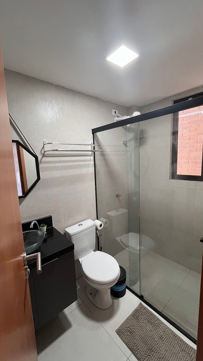 Flat Moderno y Equipado a 350m del Mar