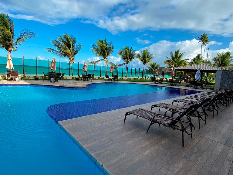 Flat Gold Sea View - Tabatinga Beach