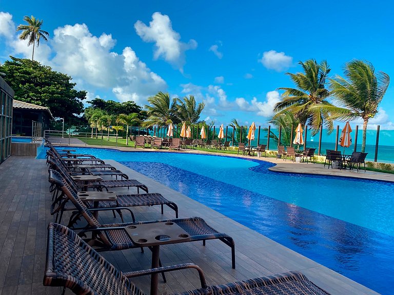 Flat Gold Sea View - Tabatinga Beach