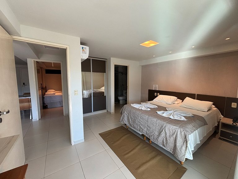 Flat Gold Sea View - Tabatinga Beach