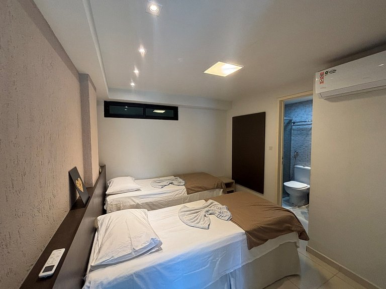 Flat Gold Sea View - Tabatinga Beach