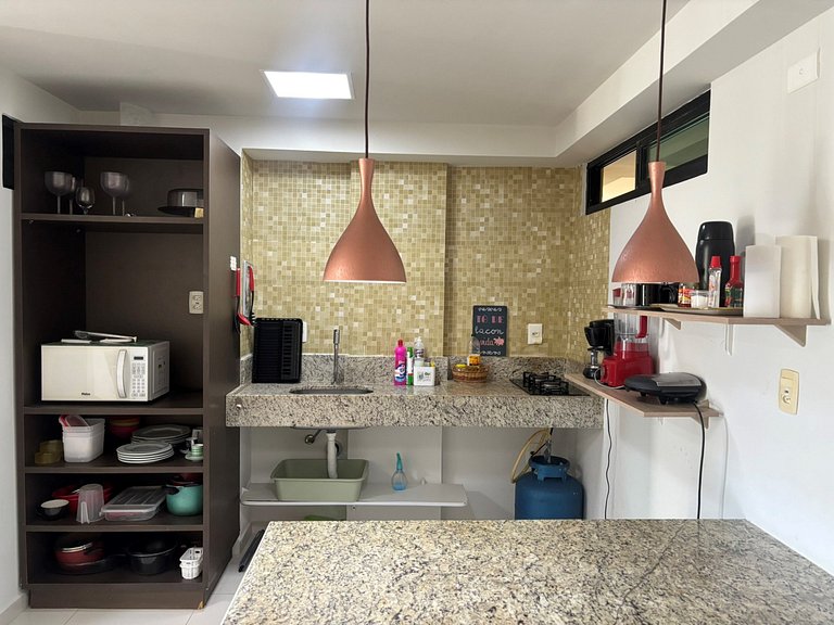 Flat Gold Vista Mar - Playa de Tabatinga