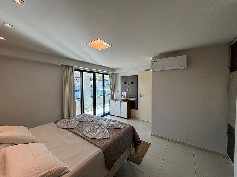 Flat Gold Vista Mar - Playa de Tabatinga