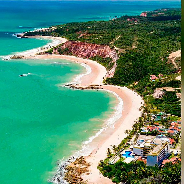 Flat Premium Vista Mar - Praia de Tabatinga