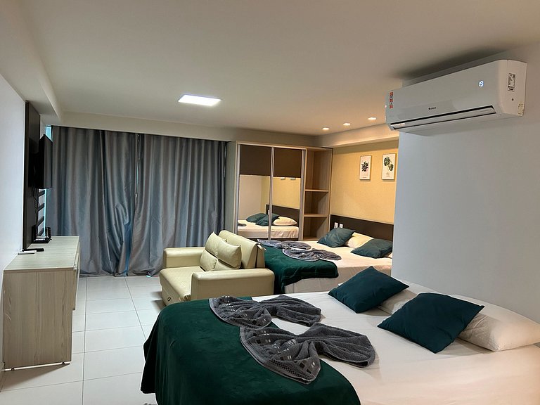 Flat Premium Sea View - Tabatinga Beach