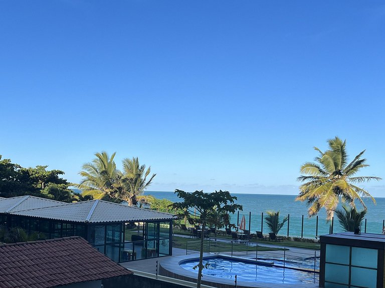 Flat Moderno e Completo com Vista para o Mar na praia de Tab