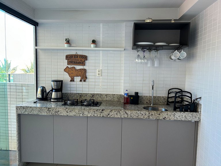 Flat Premium Sea View - Tabatinga Beach